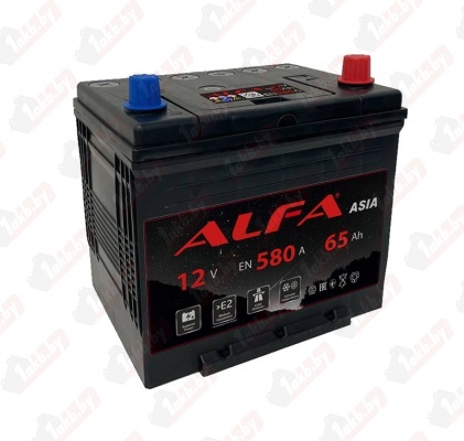 ALFA Asia (65 A/h), 580A L+ с бортом