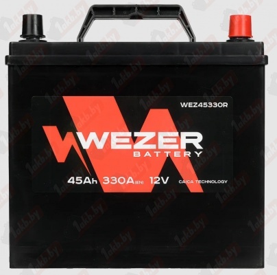 WEZER (45 A/h), 330A R+ JIS