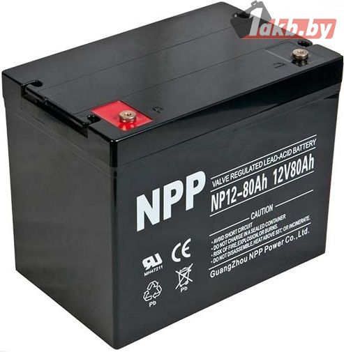 Аккумулятор для ИБП NP (80 A/h), 12V