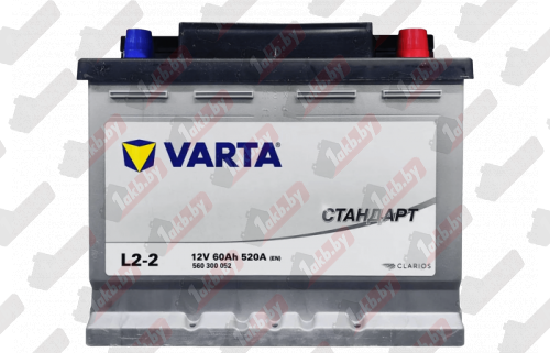 VARTA Стандарт (60 A/h), 520A R+