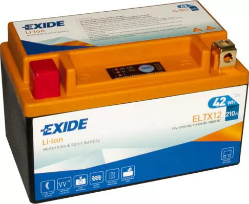 Exide ELTX12 (42 Wh), 210A L+