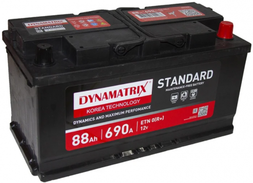 DYNAMATRIX-KOREA STANDARD DEC900 (88 A/h), 690A R+