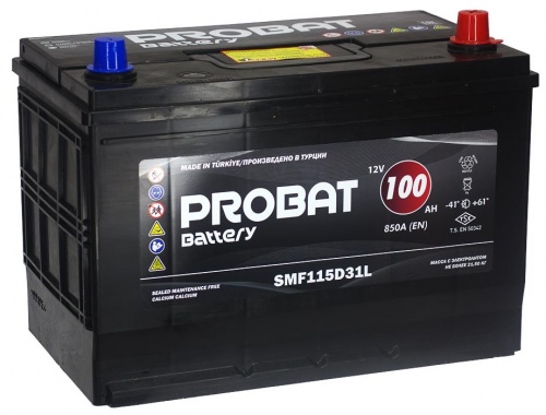 Probat Asia (100 A/h), 850A R+