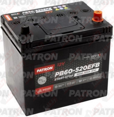 PATRON PB60-520EFB START&STOP (60A/H) 520A R+