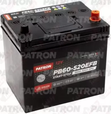 PATRON PB60-520EFB START&STOP (60A/H) 520A R+