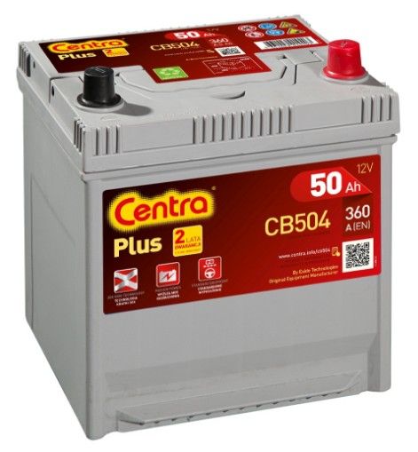 Centra Plus CB504 (50 А/ч), 360A