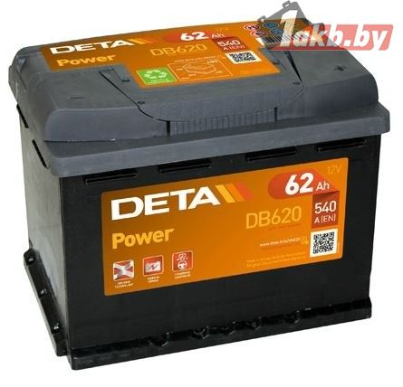 Deta Power DB620 (62 A/h), 540A R+