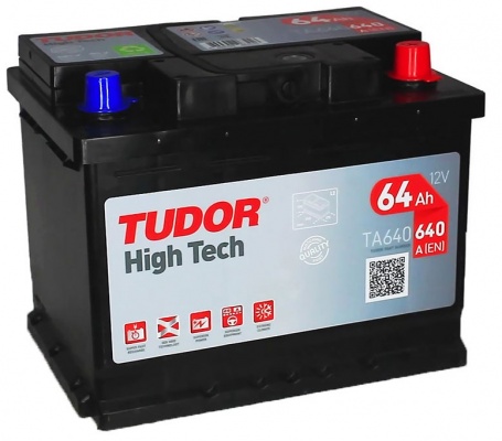 Tudor High Tech TA640 (64 A/h), 640A R+