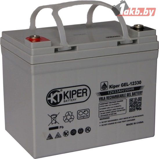 Аккумулятор для ИБП Kiper GEL (33 A/h), 12V