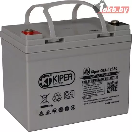 Аккумулятор для ИБП Kiper GEL (33 A/h), 12V