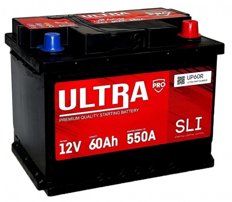 ULTRA PRO (60 A/h), 550A R+