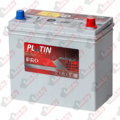 PLATIN ASIA PRO (45 A/h), 400A R+ т.кл.