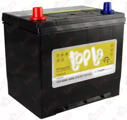 Topla ASIA STOP&GO EFB (60 A/h), 600А L+ - 112160