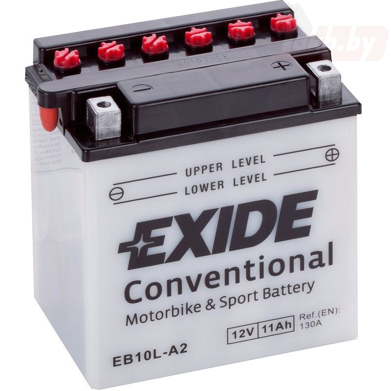 Exide EB10L-A2 (11 А/ч, 130А) Обратная (R+), AGM Start-Stop Ready Мото