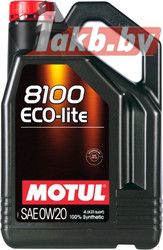 Motul 8100 Eco-lite 0W-20 4л