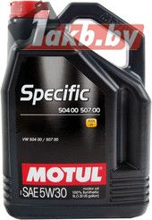 Motul Specific VW 504.00/507.00 5W30 5л