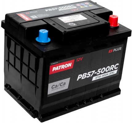 Patron PB57-500RC (57A/h), 500A R+