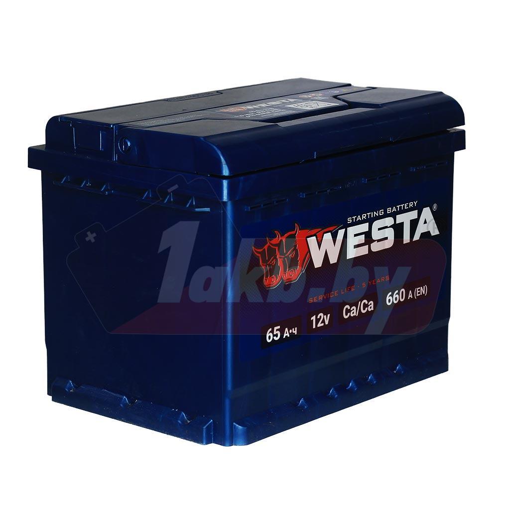 Westa Premium (65 А/ч, 660А) R+, Ca/Ca с повышенным током для Kia Ceed / Hyundai i30 / Ford Focus - фото 2