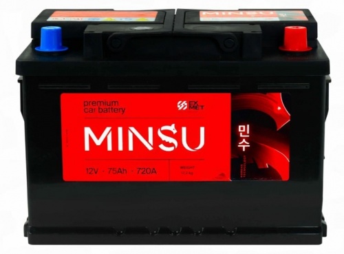 MINSU (75 A/h), 720 A R+