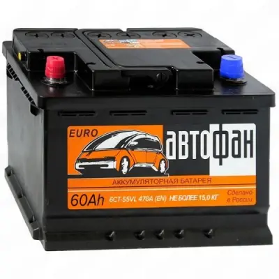 АКОМ Автофан (60 A/h), 470A L+