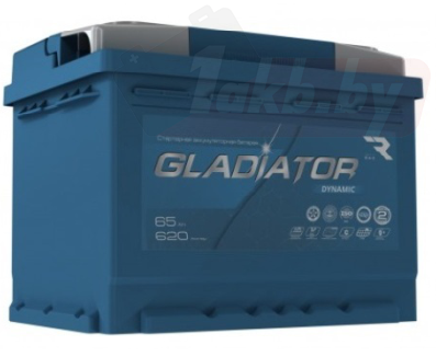 GLADIATOR Dynamic (65 А/h), 620A L+