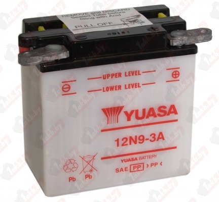 Yuasa 12N9-3A (9 A/h) R+