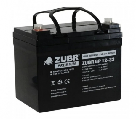 Аккумулятор для ИБП Zubr GP 12V (33 A/h)