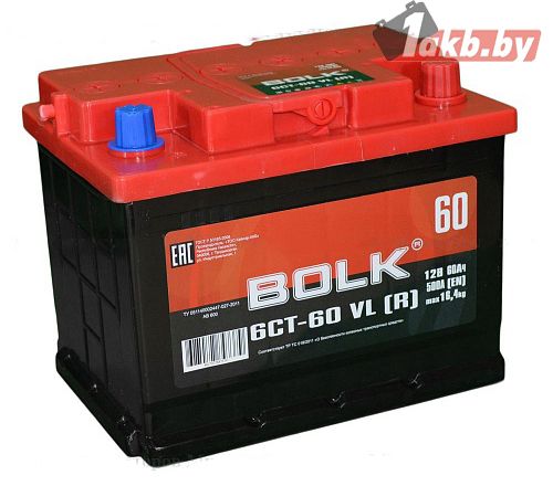BOLK AB600 (60Ah), 500A R+