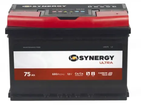 SYNERGY ULTRA (75 A/h) 680A R+