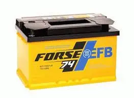 FORSE EFB (74 A/h), 750A R+ низ.