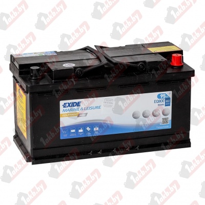 Exide Equipment AGM EQ800 (95 A/h), 800Wh, 850A (тяговая)