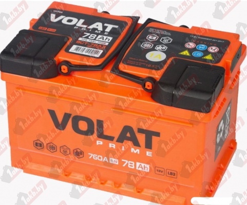 VOLAT Prime (78 A/h), 760A R+