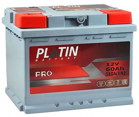 PLATIN PRO (60 A/h), 510A L+