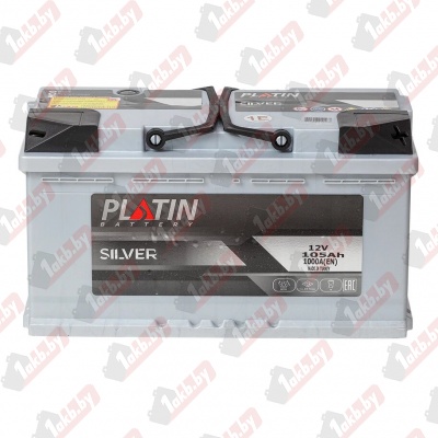 PLATIN SILVER (105 A/h), 1000A R+