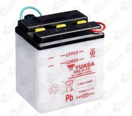 Yuasa 6N5.5-1D (5,5 A/h) 6V