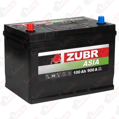 ZUBR Premium Asia (100 A/h), 900A L+