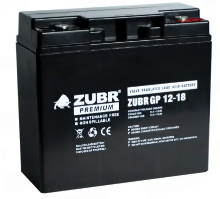 Аккумулятор для ИБП Zubr GP (18 A/h) 12V