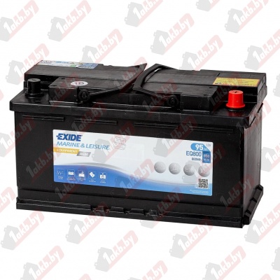 Exide Equipment AGM EQ800 (95 A/h), 800Wh, 850A (тяговая)