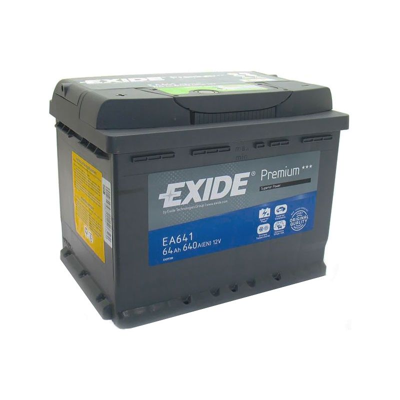 Exide Premium EA641 (64 A/h), 640A L+