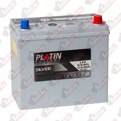 PLATIN ASIA SILVER (55 A/h), 480A L+ т.кл.