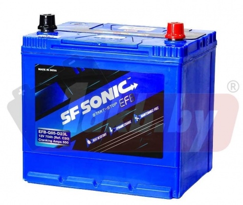 SF SONIC EFB ASIA (70 A/h), 650A R+ (Exide), D23