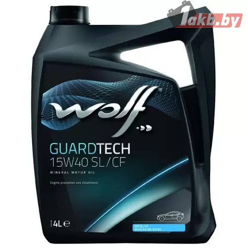 Wolf GuardTech 15W-40 SL/CF 4л