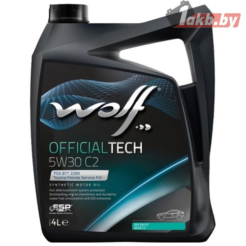 Wolf Official Tech 5W-30 C2 4л