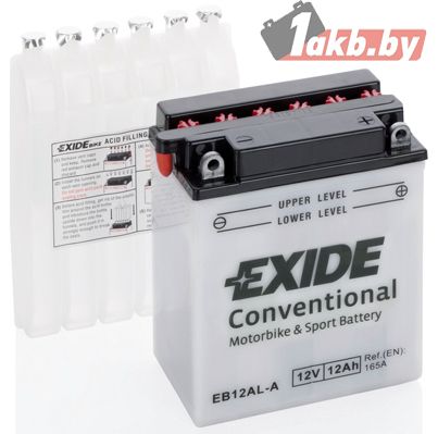 Exide EB12AL-A (12 A/h), 165A R+