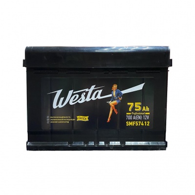 Westa Black Asia (75 A/h), 700A R+