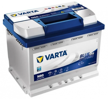 Varta Blue Dynamic EFB N60 (60 А/h), 640А R+ (560 500 064)