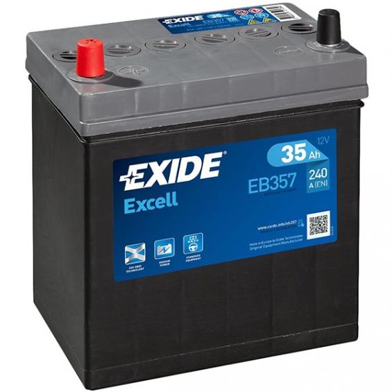 Exide Excell EB357 (35 A/h), 240A L+ JIS