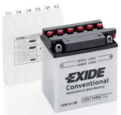 Exide 12N10-3B (10 A/h), 110A R+