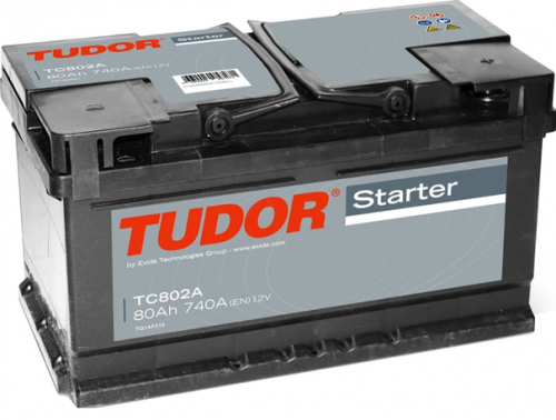 Tudor Starter TC802A (80 A/h), 740A R+
