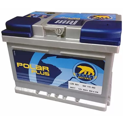 Baren Polar Plus (60 A/h), 600А R+